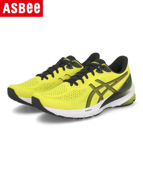 ASICS アシックス GT-1000 12 軽量 メンズスニーカー ランニングシューズ 1011B631 750 ブライトイエロー/ブラック メンズ シューズ 靴 スニーカー フィットネス/トレーニングシューズ ローカット ラッピング ASBee アスビー