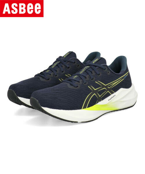 【クーポン配布中】ASICS アシックス VERSABLAST 4 軽量 メンズスニーカー ランニングシューズ バーサブラスト4 1011B984 402 ミッドナイト/シトロン メンズ シューズ 靴 スニーカー フィットネス/トレーニングシューズ ローカット アスビー