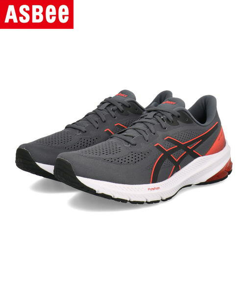 ASICS アシックス GT-1000 12 EXTRA WIDE 幅広4E 軽量 メンズスニーカー ランニングシューズ 1011B629 021 キャリアグレー/トゥルーレッド メンズ シューズ 靴 スニーカー ローカット プレゼント ラッピング ASBee アスビー