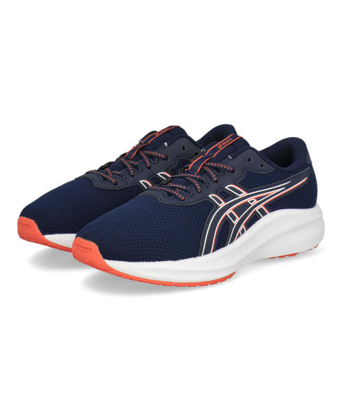 【クーポン配布中】ASICS アシックス GEL-EXCITE 11 GS 軽量 キッズスニーカー ランニング 子供靴 ひも靴 ゲルエキサイト11GS 1014A374 400 ミッドナイト/チェリートマト キッズ シューズ 靴 スニーカー 運動靴 ボーイズ ASBee アスビー