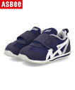 ASICS SUKU2 アシックス スクスク IDAHO BABY KT-ES 3 ベビーシューズ アイダホベビーKT-ES3 1144A257 400 ネイビー/ホワイト キッズ シューズ 靴 スニーカー ベビー ブランド ギフト プレゼント ラッピング ASBee アスビー