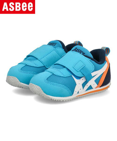 ASICS SUKU2 アシックス スクスク IDAHO BABY KT-ES 3 ベビーシューズ ワンストラップ アイダホベビーKT-ES3 1144A257 402 シアンブルー/ホワイト キッズ シューズ 靴 サンダル ベビー プレゼント ラッピング ASBee アスビー