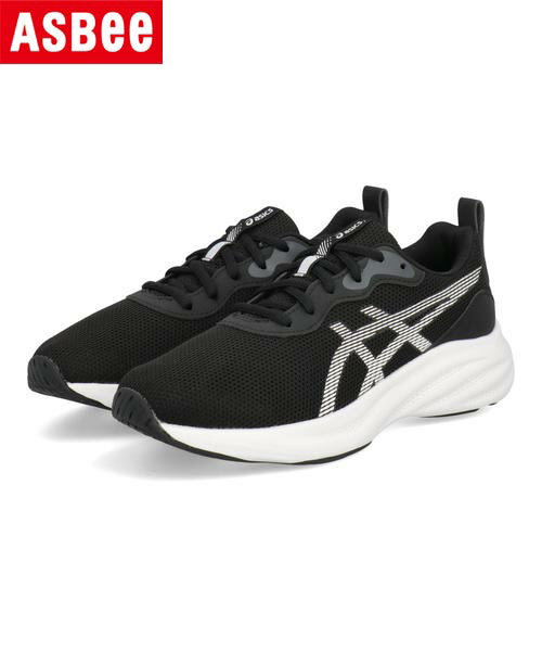 樂天商城 - 【クーポン配布中】ASICS KIDS LAZERBEAM アシックスレーザービーム MQ 軽量 キッズスニーカー ひも靴 子供靴 通学 運動会 キッズシューズ 1154A226 002 ブラック/ホワイト キッズ シューズ 靴 スニーカー 運動靴 ガールズ ボーイズ ASBee アスビー
