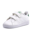 【クーポン配布中】adidas アディダス ADVANCOURT I ベビースニーカー アドバンコートI EF0301 フットウェアホワイト/グリーン/グレーツ...