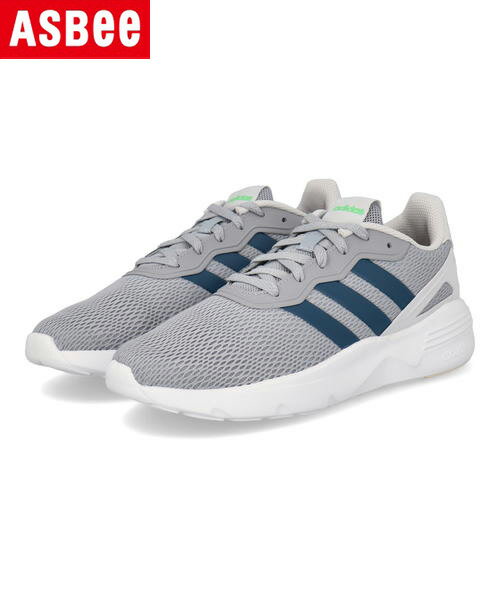 【クーポン配布中】adidas アディダス NEBZED M メンズスニーカー 軽量 ネブズドM GW6558 ハローシルバー/ワンダースティール/ダッシュグレー メンズ シューズ 靴 スニーカー フィットネス トレーニングシューズ ランニングシューズ ローカット