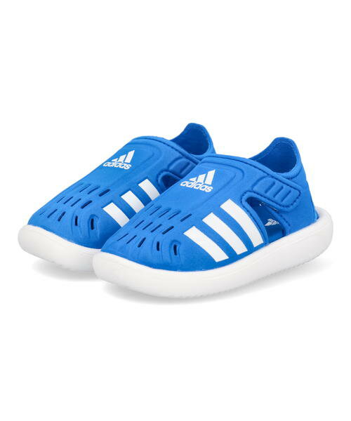 【クーポン配布中】adidas アディダス SWIMWATER SANDAL I ベビーサンダル 水陸両用 スイムウォーターサンダルI GW0389 ブルーラッシュ フットウェアホワイト キッズ シューズ 靴 サンダル ベビー ブランド ギフト プレゼント ラッピング ASBee アスビー