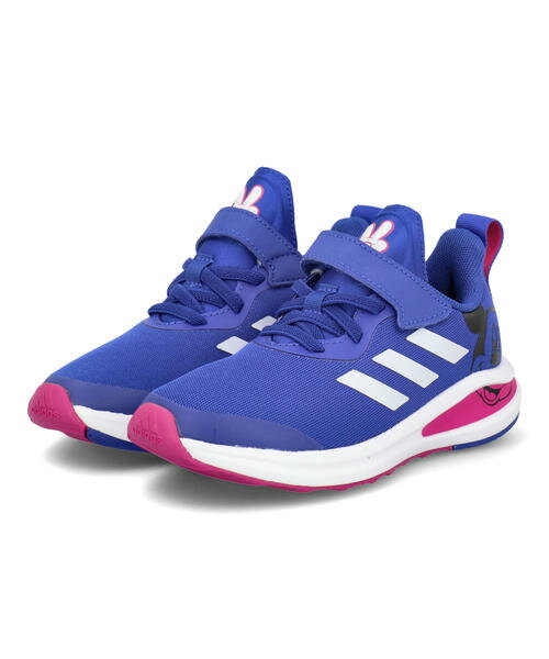 【クーポン配布中】adidas アディダス FORTARUN MICKEY EL C キッズスニーカー【DISNEY】(フォルタランミッキーELC) H68112 ボールドブルー/フットウェアホワイト/リアルマゼンダ