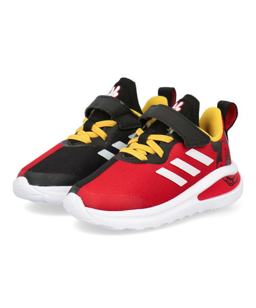 adidas アディダス FORTARUN MICKEY I ベビーシューズ DISNEY フォルタランミッキーI H68846 コアブラック フットウェアホワイト ビビッドレッド キッズ シューズ 靴 スニーカー ベビー