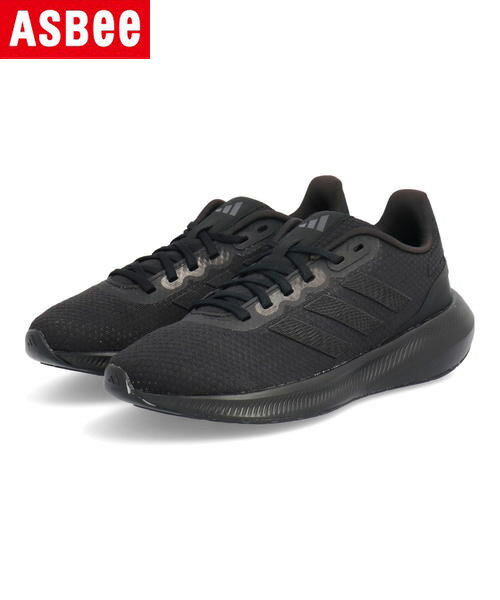 【クーポン配布中】adidas アディダス RUNFALCON 3.0 W レディーススニーカー ランファルコン3.0W HP7558 コアブラック/コアブラック/カーボン フィットネス トレーニング 運動靴 ランニングシューズ ランニング ジョギング ウォーキング ローカット