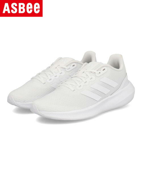 【クーポン配布中】adidas アディダス RUNFALCON 3.0 W レディーススニーカー ランファルコン3.0W HP7559 フットウェアホワイト/フットウェアホワイト/コアブラック トレーニング 運動靴 ランニングシューズ ランニング ジョギング ウォーキング ローカット