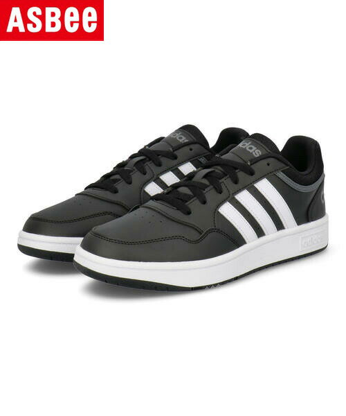 adidas ǥ HOOPS 3.0 󥺥ˡ աץ3.0 GY5432 ֥å/եåȥۥ磻/졼å  塼  ˡ å ֥ ե ץ쥼 åԥ ASBee ӡ