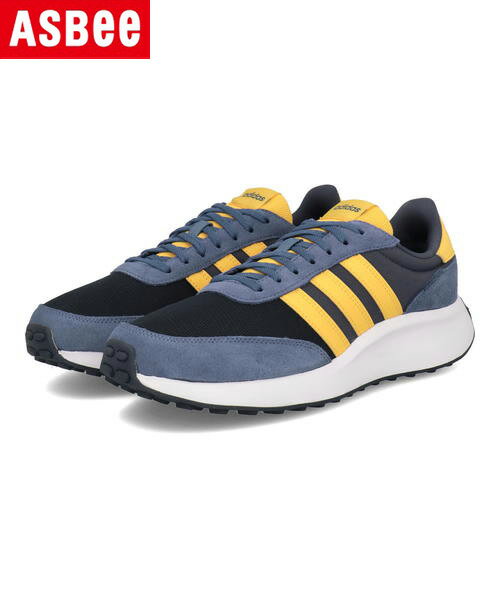 【クーポン配布中】adidas アディダス RUN 70S M メンズスニーカー ラン70SM ID1873 レジェンドインク/ボールドゴールド/クルーブルー メンズ シューズ 靴 スニーカー ローカット ブランド ギフト プレゼント ラッピング ASBee アスビー