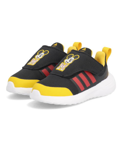 【クーポン配布中】adidas アディダス FORTARUN MICKEY AC I DISNEY ベビーシューズ フォルタランミッキーACI IG7166 コアブラック ベタースカーレット ボールドゴールド キッズ シューズ 靴 スニーカー ベビー ラッピング ASBee アスビー