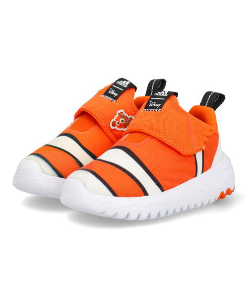 【クーポン配布中】adidas アディダス SURU365 NEMO I DISNEY ベビーシューズ ファインディング・ニモ HP9005 オレンジ/フットウェアホワイト/コアブラック キッズ シューズ 靴 スニーカー ベビー ブランド ギフト プレゼント ラッピング ASBee アスビー