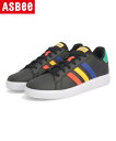 【クーポン配布中】adidas アディダス GRAND COURT 2.0 K キッズスニーカー レースアップ ひも靴 グランドコート2.0K HP8909 コ...