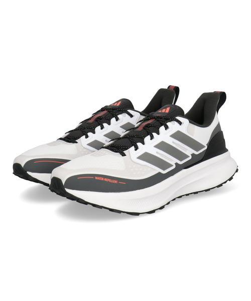 Rakuten - 【クーポン配布中】adidas アディダス ULTRARUN 5 TR 撥水 メンズスニーカー ランニングシューズ ウルトララン5TR JP5907 フットウェアホワイト/アイアンメタリック/グレー メンズ シューズ 靴 スニーカー ローカット ラッピング ASBee アスビー