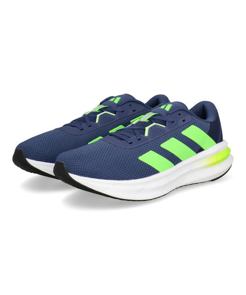 adidas アディダス GALAXY 7 M 軽量 メンズスニーカー ランニングシューズ ギャラクシー7M JP6595 テックインディゴ/ライムバースト/ダークブルー メンズ シューズ 靴 スニーカー ローカット ラッピング ASBee アスビー