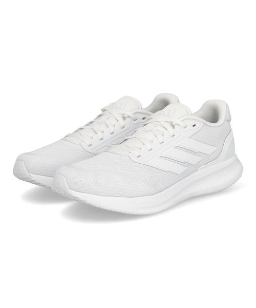 adidas アディダス RUNFALCON 5 軽量 メンズスニーカー ランニングシューズ ランファルコン5 IH7757 フットウェアホワイト/フットウェアホワイト メンズ シューズ 靴 スニーカー ローカット プレゼント ラッピング ASBee アスビー