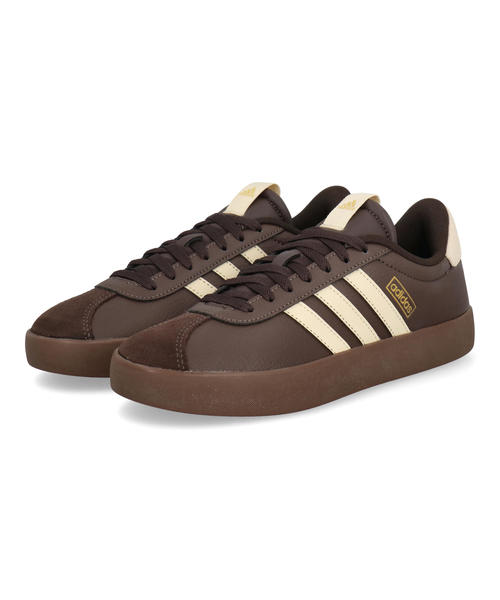 【クーポン配布中】adidas アディダス VL COURT 3.0 W レディーススニーカー VLコート3.0W KI4574 ダークブラウン/ウォームバニラ/ゴールドメタリック レディース シューズ 靴 スニーカー ローカット ブランド ギフト プレゼント ラッピング ASBee アスビー