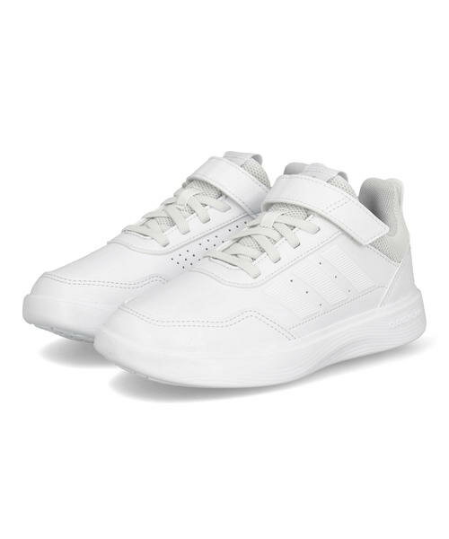 乐天商城 - 【クーポン配布中】adidas アディダス TENSAUR SPORT LITE K 軽量 ワイド キッズスニーカー テンソースポーツライトK KI7641 フットウェアホワイト/コアブラック/グレーワン キッズ シューズ 靴 スニーカー ガールズ ボーイズ ASBee アスビー