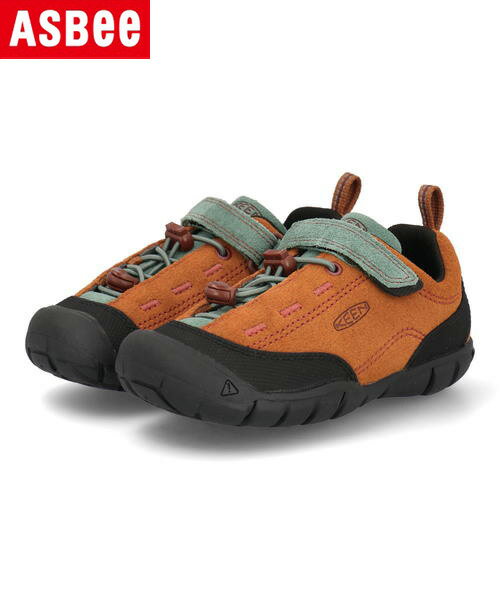 【クーポン配布中】KEEN キーン CHILDREN JASPER 2 キッズスニーカー アウトドアシューズ キッズジャスパー2 1028556 キーンメープル/ダークフォレスト キッズ シューズ 靴 スニーカー ボーイズ ブランド ASBee