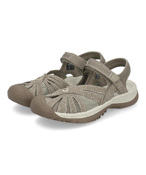 【クーポン＆P10倍】KEEN キーン ROSE SANDAL レディーススポーツサンダル アウトドア ローズサンダル 1016729 ブリンドル/シイタケ レディース シューズ 靴 サンダル スポーツサンダル ブランド ギフト ASBee