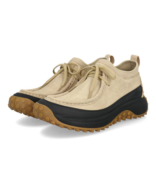 Rakuten - KEEN キーン KS MOC CHUKKA メンズスニーカーブーツ チャッカ アウトドアシューズ(ケーエスモックチャッカ) 1031265 カーキクリーム/バイソン