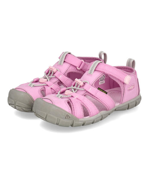 【クーポン配布中】KEEN キーン YOUTH SEACAMP 2 CNX 水陸両用 キッズスポーツサンダル 子供靴 アウトドアシューズ シーキャンプ2CNX 1030768 ムーンライトモーブ/ピンクアブー キッズ シューズ 靴 サンダル ガールズ ラッピング ASBee アスビー