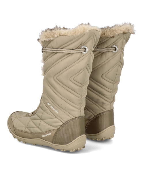 【エントリーでP10倍＆クーポン配布中】Columbia コロンビア MINX MID 3 レディーススノーブーツ 防水透湿 保温 ウィンターブーツ ミンクスミッド3 BL5964 215 オックスフォードタン エンシェントフォッシル ロングブーツ ロング ウィンターシューズ 雨 雪 防水