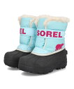 【クーポン配布中】SOREL ソレル CHILDRENS SNOW COMMANDER 防水 保温 キッズウィンターブーツ チルドレンスノーコマンダー NC1960 428 オーシャンサーフ カクタスピンク キッズ シューズ 靴 ブーツ レインシューズ ガールズ ウィンターシューズ