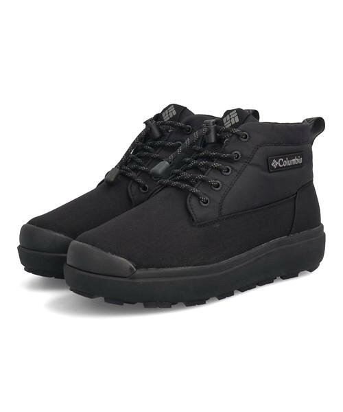 Rakuten - 【クーポン配布中】Columbia コロンビア SAPLAND 3 CHUKKA WP OH INFINITY 防水 保温 ガラス配合ソール メンズブーツ サップランド3チャッカWPオムニヒートインフィニティ YU8549 010 ブラック アウトドア チャッカ ウィンターシューズ [csp_1]