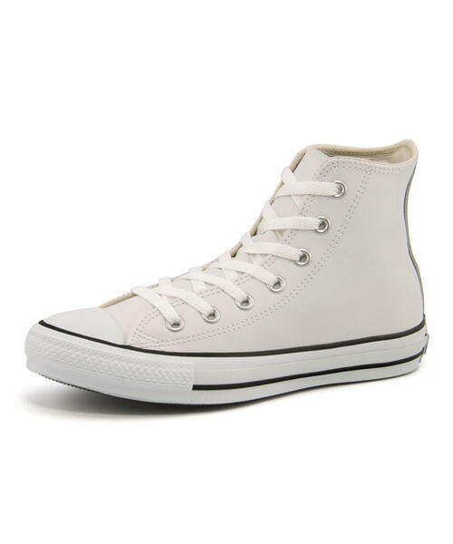 converse コンバース LEA ALL STAR HI レディーススニーカー(レザーオールスターHI) 1B907 ホワイト【レディース】