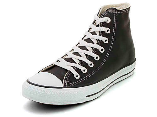 コンバース レザースニーカー メンズ 【クーポン配布中】converse コンバース LEA ALL STAR HI メンズスニーカー(レザーオールスターHI) 1B908 ブラック【メンズ】