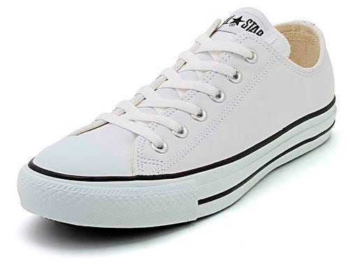 コンバース レザースニーカー メンズ 【クーポン配布中】converse コンバース LEA ALL STAR OX メンズスニーカー(レザーオールスターOX) 1B905 ホワイト【メンズ】