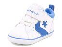 【クーポン配布中】converse コンバース MINI P-L N ベビースニーカー ミニP-LN 7CK176 ホワイト/ブルー キッズ シューズ 靴 スニ...
