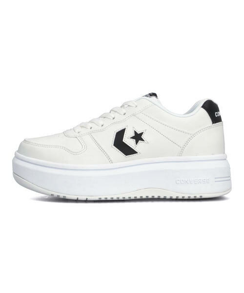 converse コンバース NX361 PS レディーススニーカー 厚底 38002140 ホワイト/ブラ...