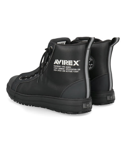 converse コンバース ALL STAR PS 2 CENTERZIP HI/AVIREX つま先保護芯 幅広3E メ...