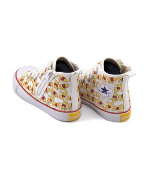 converse コンバース CHILD ALL STAR N POOH PT Z HI キッズスニーカー(チャイルドオールスターNプーPTZハイ) 3CL553 ホワイト