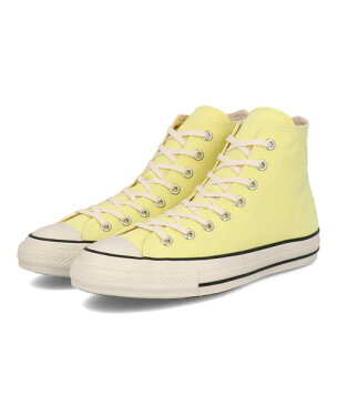 【クーポン配布中】converse コンバース ALL STAR PET-CANVAS HI メンズスニーカー オールスターPETキャンバスHI 1SC489 ライトイエロー メンズ シューズ 靴 スニーカー ハイ/ミッドカット