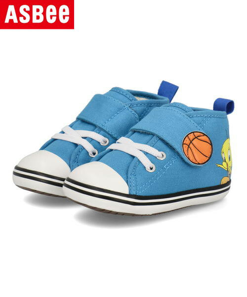 【クーポン配布中】converse コンバース BABY ALL STAR N SPACE JAM MT V-1 ベビーシューズ(ベビーオールスターNスペースジャムMTV-1) 7SC687 ブルー