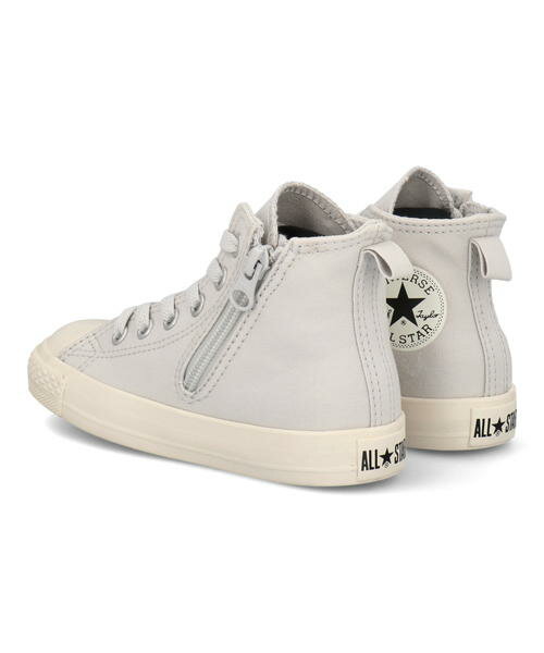 【クーポン配布中】converse コンバース CHILD ALL STAR N LIGHTGRAYPLUS Z HI キッズスニーカー 抗菌・抗ウイルス チャイルドオールスターNライトグレープラスZHI 3SC877 ライトグレー キッズ シューズ 靴 スニーカー ガールズ ボーイズ アスビー