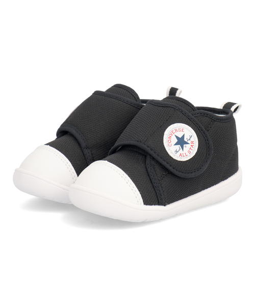 【クーポン配布中】converse コンバース BABY ALL STAR LIGHT GF V-1 ベビーシューズ 軽量 ギフトボックス仕様 ベビーオールスターライトGFV-1 37301951 ブラック キッズ シューズ 靴 スニーカー ベビー プレゼント ラッピング ASBee アスビー