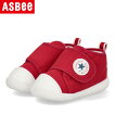 converse コンバース BABY ALL STAR LIGHT GF V-1 ベビーシューズ 軽量 ギフトボックス仕様 ベビーオールスターライトGFV-1 37301950 レッド キッズ シューズ 靴 スニーカー ベビー プレゼント ラッピング ASBee アスビー