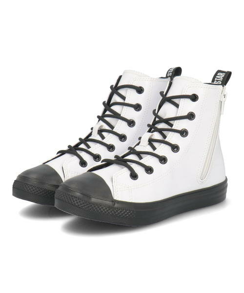 楽天靴通販のシューズショップASBee【クーポン配布中】converse コンバース CHILD ALL STAR LIGHT SL Z SHIN-HI 軽量 キッズブーツスニーカー チャイルドオールスターライトSLZSHINHI 37302091 ホワイト キッズ シューズ 靴 スニーカー ブーツ ガールズ ボーイズ ASBee アスビー