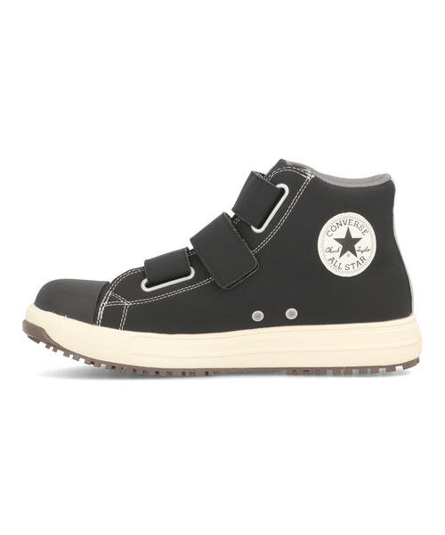 【クーポン配布中】converse コンバース ALL STAR PS V-3 HI つま先保護芯 幅広3E ユニセックス メンズ レディース ワーキングシューズ 作業靴 スニーカー オールスターPSV-3HI PS004 ブラック シューズ 靴 ミッドカット ハイカット アスビー 3