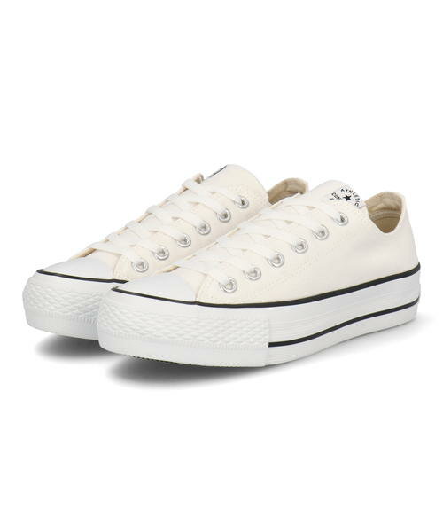 【クーポン配布中】converse コンバース NEXTAR110 PLTS OX レディーススニーカー 厚底 ネクスター110PLTSOX 38001232 ホワイト レディース シューズ 靴 スニーカー ローカット ブランド ギフト プレゼント ラッピング ASBee アスビーのサムネイル