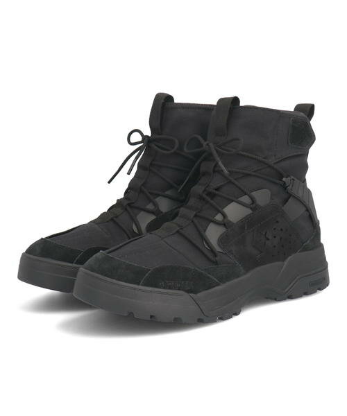 converse コンバース QAK CP GORE-TEX HI / F/CE. 防水透湿 メンズブーツ アウトドアスニーカー QAKCPゴアテックスHI/F/CE. 34201280 EC  ブラック ブーツ レインシューズ タウンユース アウトドア 防水・耐水シューズ