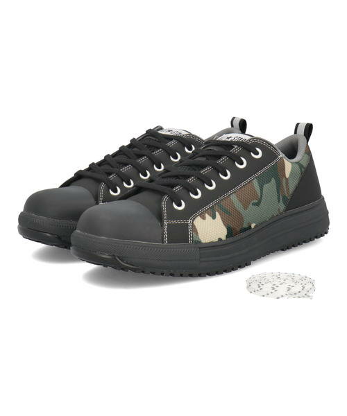 楽天靴通販のシューズショップASBeeconverse コンバース ALL STAR PS CAMO OX つま先保護芯 撥水 幅広3E メンズ レディース 作業靴 スニーカー オールスターPSカモOX PS005 EC ウッドランドカモ シューズ 靴 ローカット プレゼント ラッピング ASBee アスビー