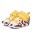 converse コンバース BABY ALL STAR N NBA V-1 ベビースニーカー シューズ ベビーオールスターNNBAV1 37302640 ロサンゼルス・レイカーズ キッズ 靴 スニーカー ベビー ブランド ギフト プレゼント ラッピング ASBee アスビー