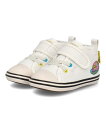 【クーポン配布中】converse コンバース BABY ALL STAR N TAMAGOTCHI V-1 ベビーシューズ ミドルカット ベビーオールスターNタマゴッチV-1 7SD783 ホワイト キッズ シューズ 靴 スニーカー ベビー ブランド ギフト プレゼント ラッピング ASBee アスビー